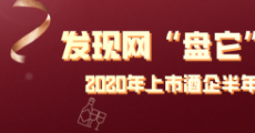 发现网“盘它”之2020上市酒企半年报