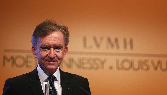 LVMH集团主席Bernard Arnault 图片来源：视觉中国