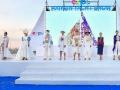 古阿新“仰阿莎”时装秀 惊艳首届消博会